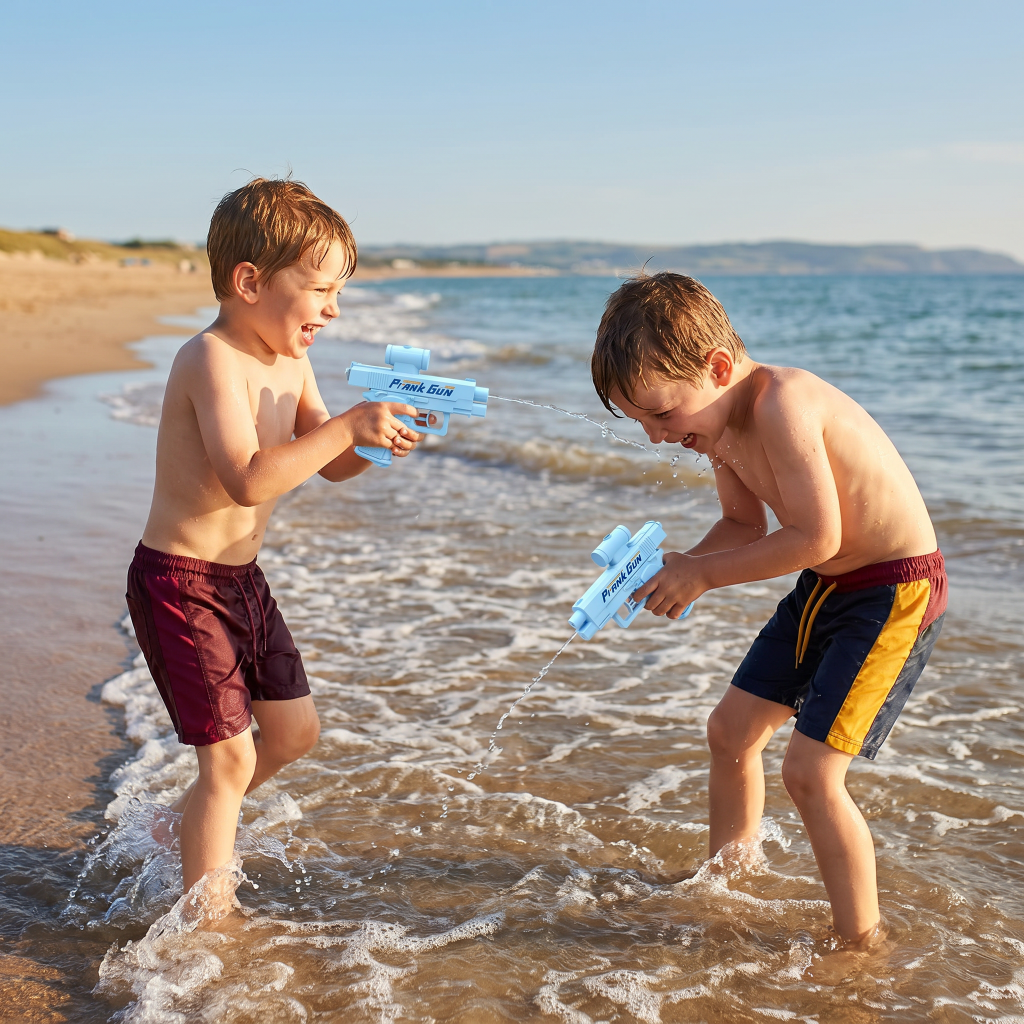 Double Sided Water Gun Kids Toy Splash Shooter for Outdoor Play