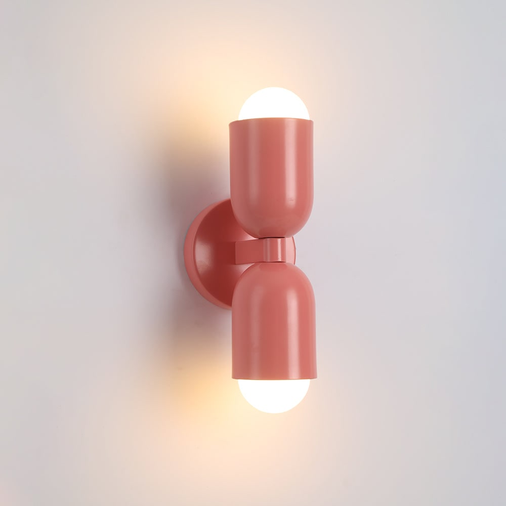 Dual Head Modern Indoor Wall Light Fixture