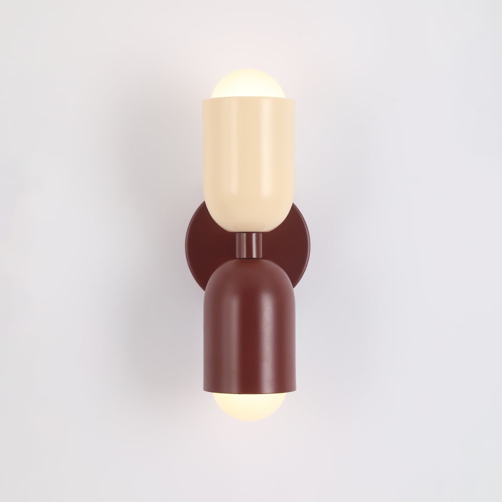 Dual Head Modern Indoor Wall Light Fixture