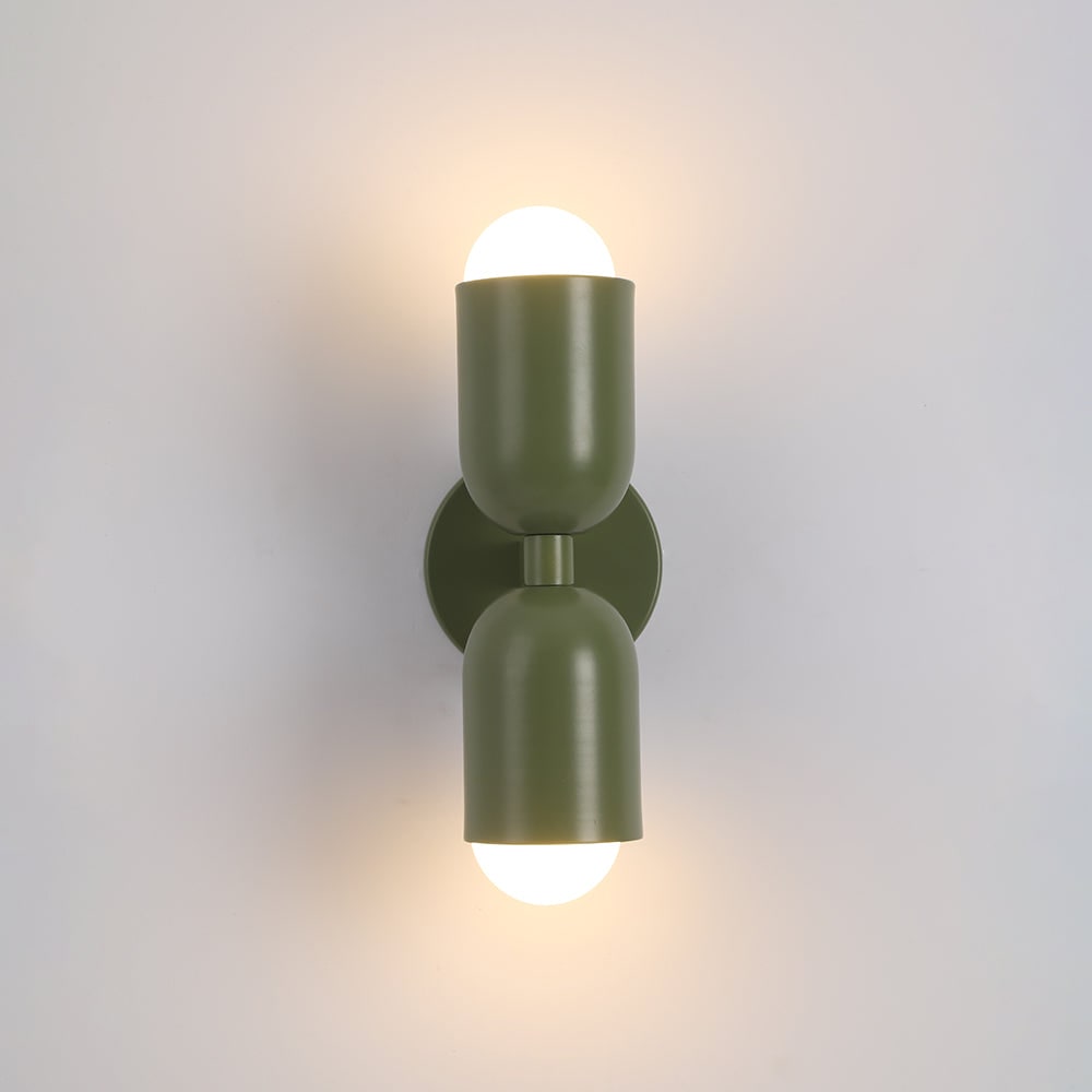 Dual Head Modern Indoor Wall Light Fixture