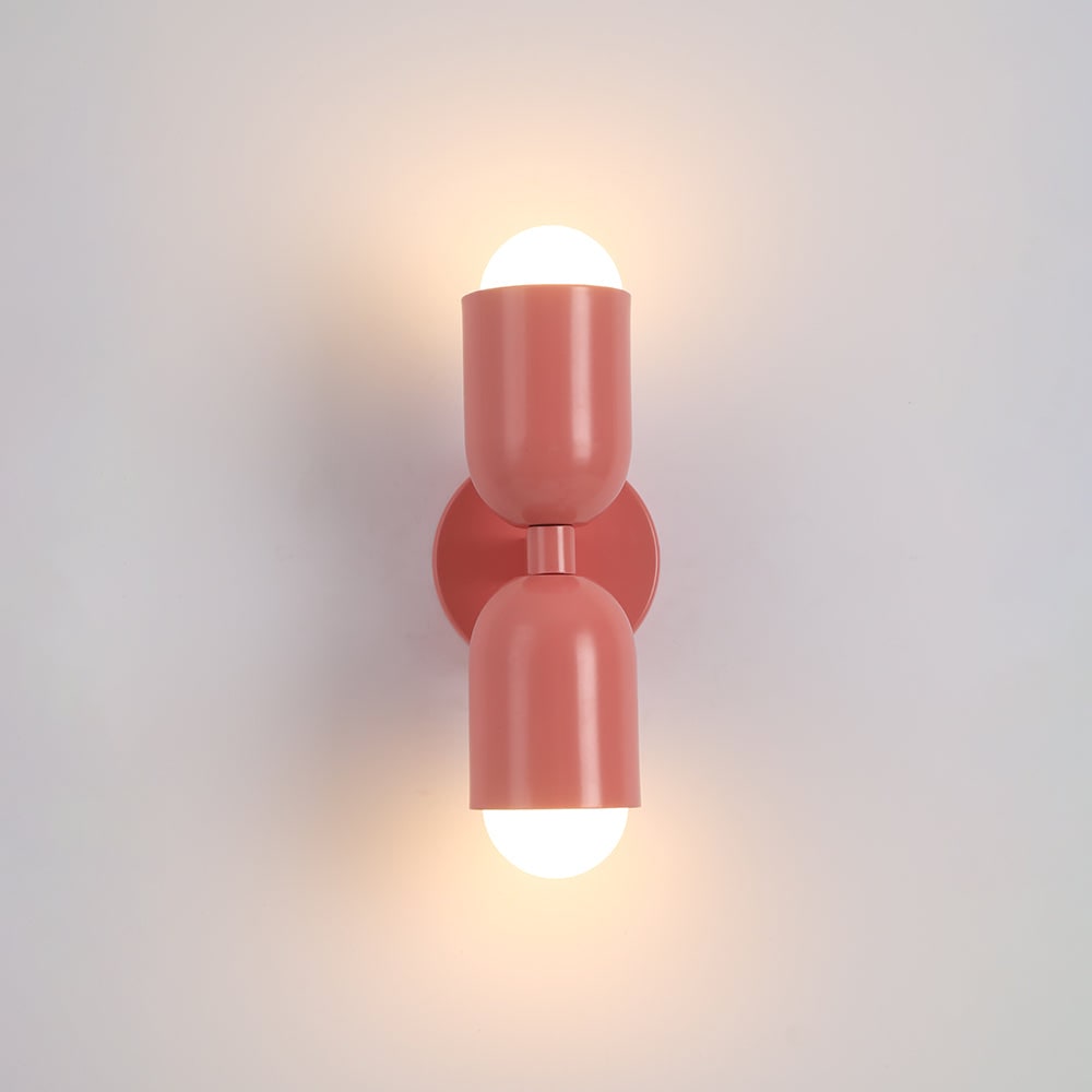 Dual Head Modern Indoor Wall Light Fixture