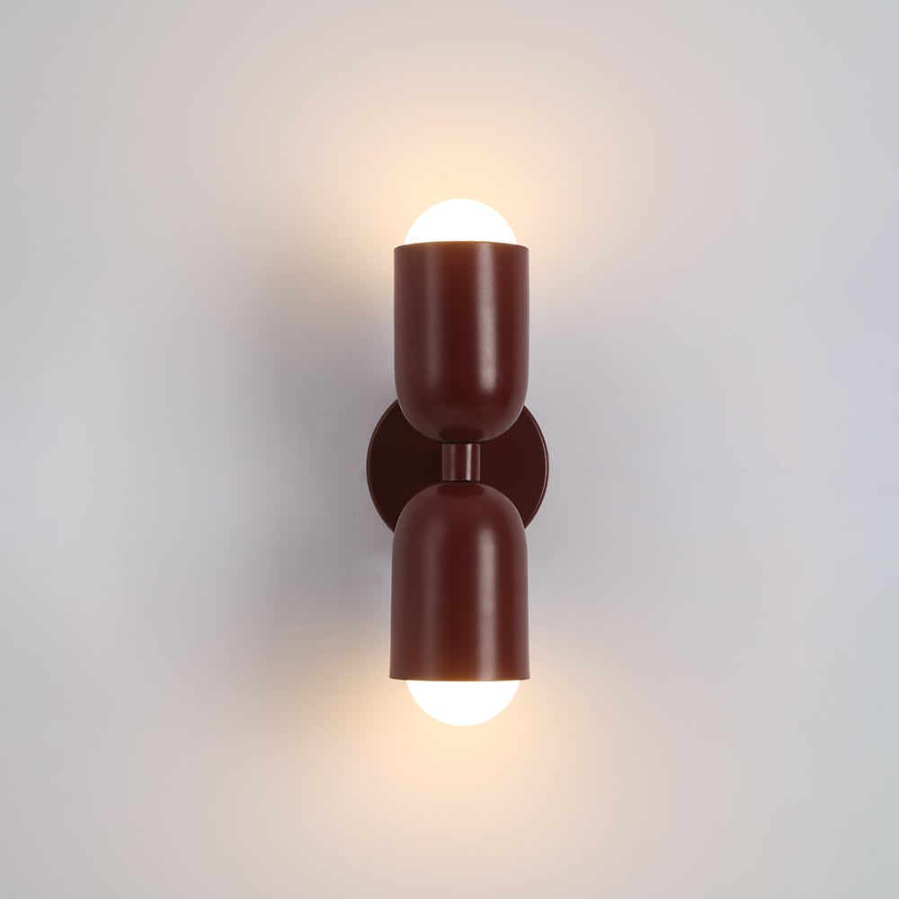 Dual Head Modern Indoor Wall Light Fixture