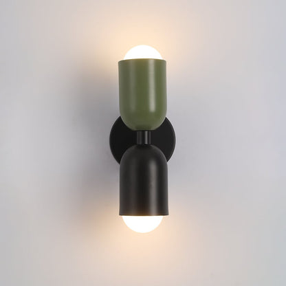 Dual Head Modern Indoor Wall Light Fixture