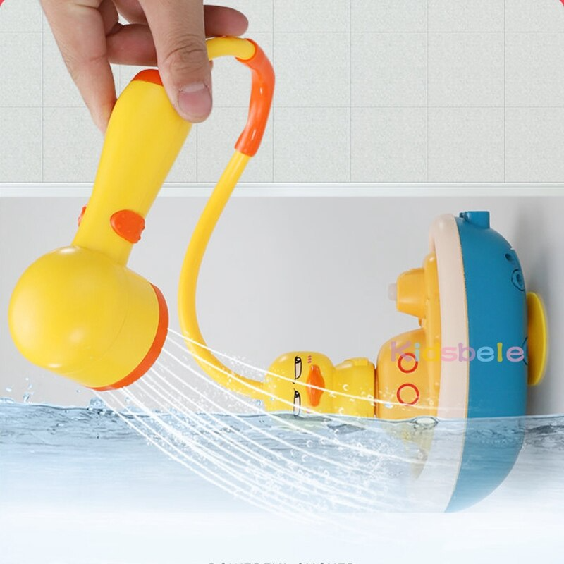 Duck Bath Spray Toy Kids Water Fountain Bath Toy