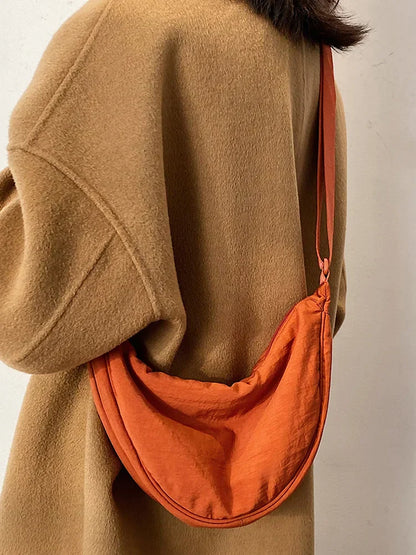 Dumpling Crossbody Bag Lightweight Fashion Shoulder Bag