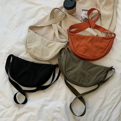 Dumpling Crossbody Bag Lightweight Fashion Shoulder Bag