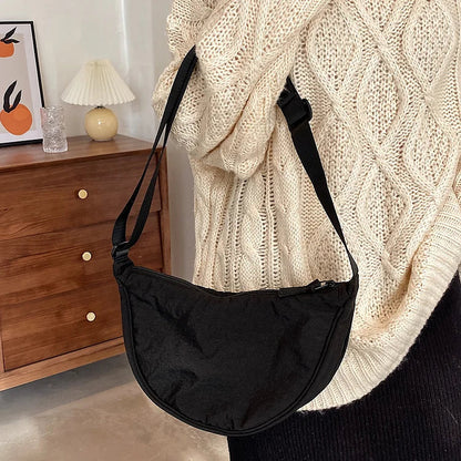 Dumpling Crossbody Bag Lightweight Fashion Shoulder Bag