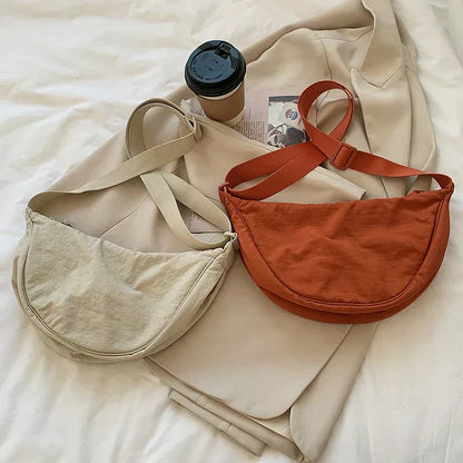 Dumpling Crossbody Bag Lightweight Fashion Shoulder Bag