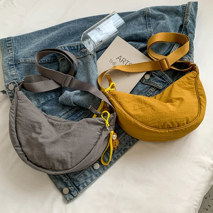 Dumpling Crossbody Bag Lightweight Fashion Shoulder Bag