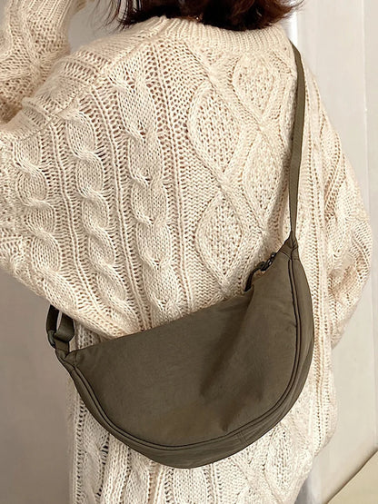 Dumpling Crossbody Bag Lightweight Fashion Shoulder Bag