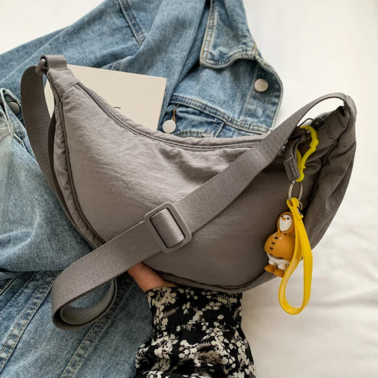 Dumpling Crossbody Bag Lightweight Fashion Shoulder Bag