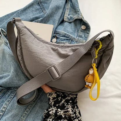 Dumpling Crossbody Bag Lightweight Fashion Shoulder Bag