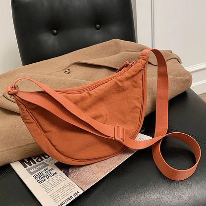 Dumpling Crossbody Bag Lightweight Fashion Shoulder Bag