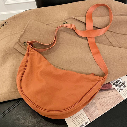 Dumpling Crossbody Bag Lightweight Fashion Shoulder Bag