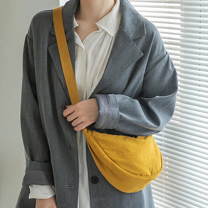 Dumpling Crossbody Bag Lightweight Fashion Shoulder Bag