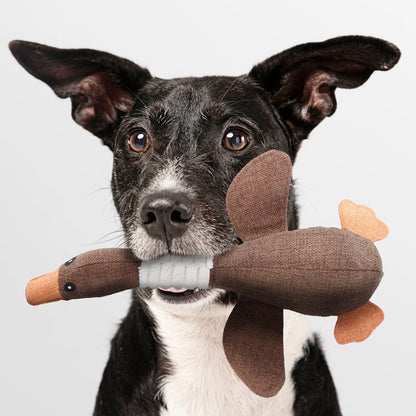 Durable Goose Dog Chew Toy Tough Interactive Pet Toy