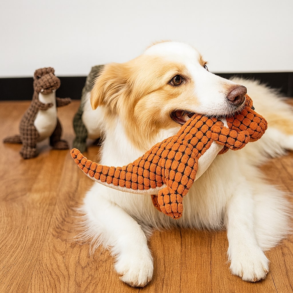 Duurzaam interactief pluchen kauwspeelgoed voor honden voor spelen en verveling