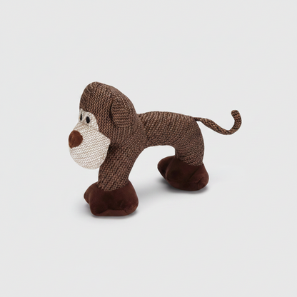 Durable Interactive Plush Dog Toy for Chewing Tug Fetch and Play
