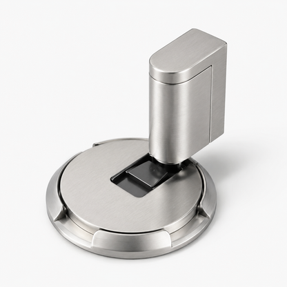 Easy-Install Zinc Alloy Door Stopper for Windproof Door Holding