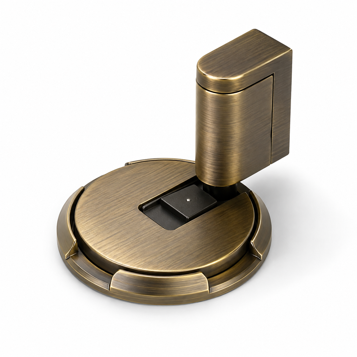 Easy-Install Zinc Alloy Door Stopper for Windproof Door Holding