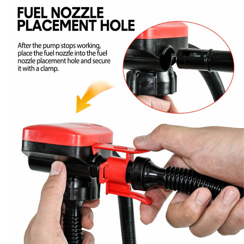 Electric Fuel Transfer Pump 12v Portable diesel Petrol Oil Pump High Flow