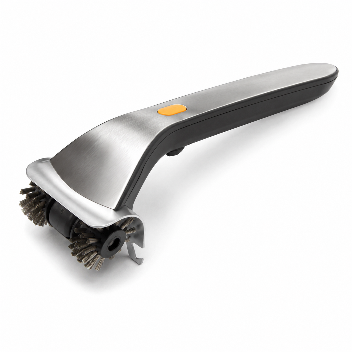 Electric Grill Cleaning Brush with Steam and Rotating Heads