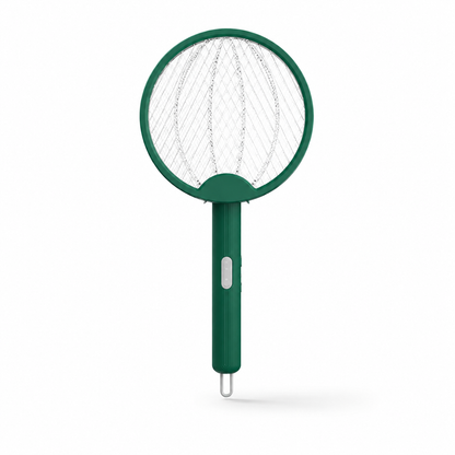 Electric Mosquito Racket with Foldable Handle, Mesh Zapper and USB Rechargeable Design