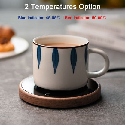 Electric Mug Warmer with Temperature Control and 8 Hour Auto Shut Off