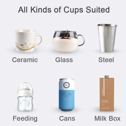 Electric Mug Warmer with Temperature Control and 8 Hour Auto Shut Off