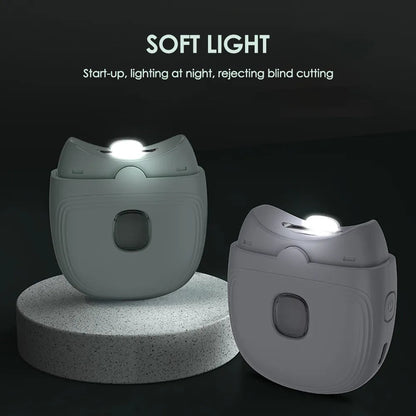 Electric Nail Trimmer USB Rechargeable Nail Clipper