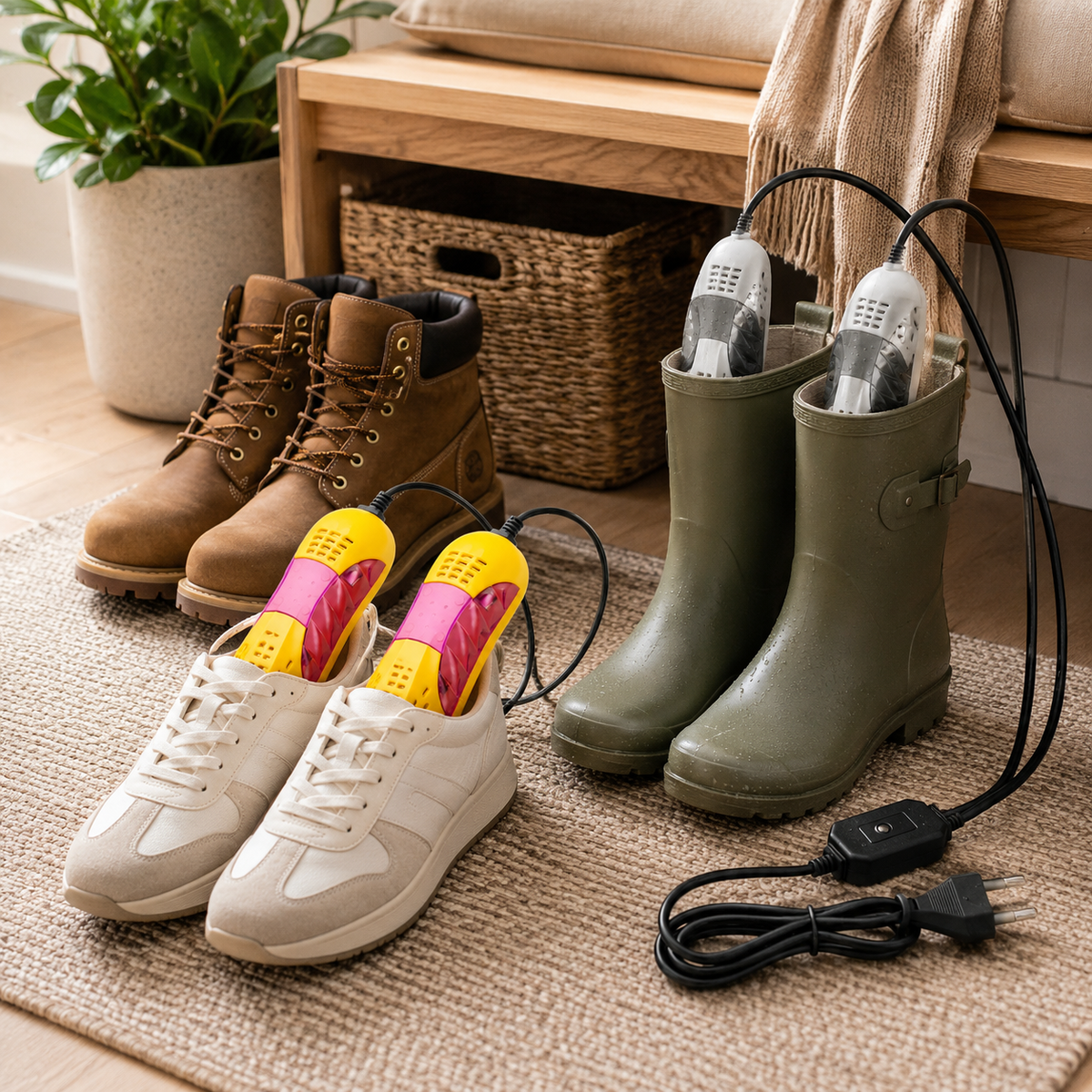 Electric Shoe Dryer Rack with UV Sterilising and Odour Reduction