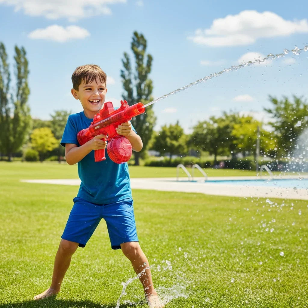 Electric Water Gun Kids Outdoor Water Play Toy Continuous Spray