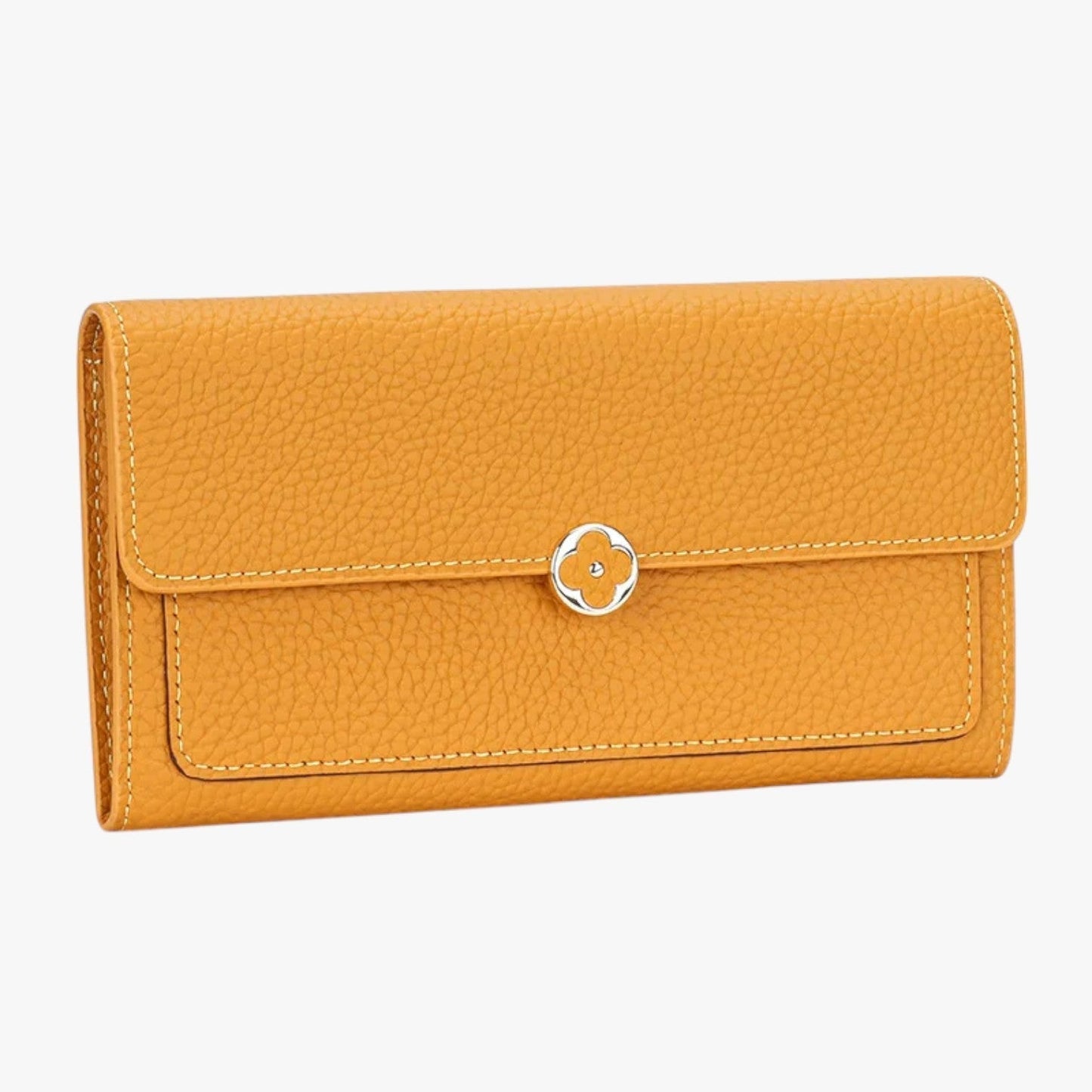 Elegant Leather Shoulder Handbag Womens Organizer Tote Bag