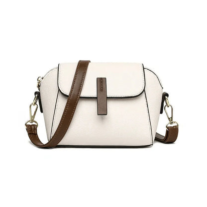 Elegant PU Leather Crossbody Bag for Women Compact Everyday Use