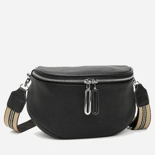 Elegant PU Leather Shoulder Bag for Women Compact Crossbody