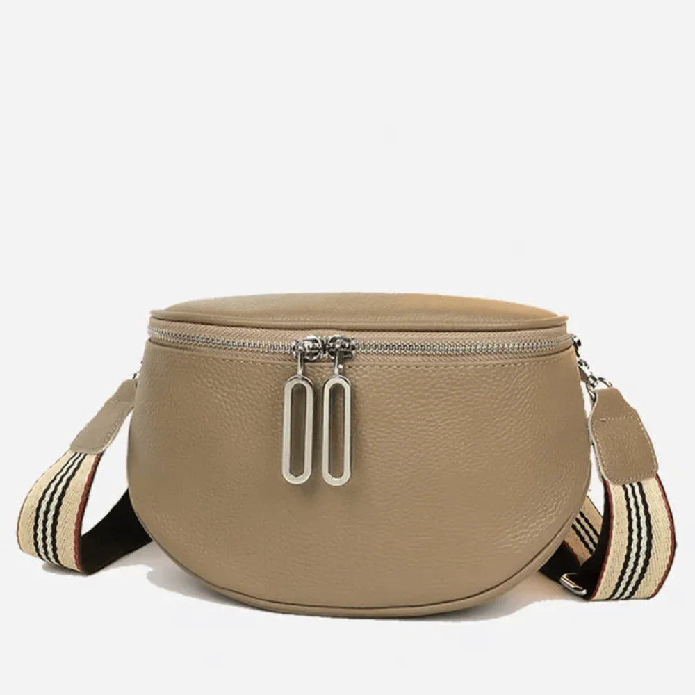Elegant PU Leather Shoulder Bag for Women Compact Crossbody