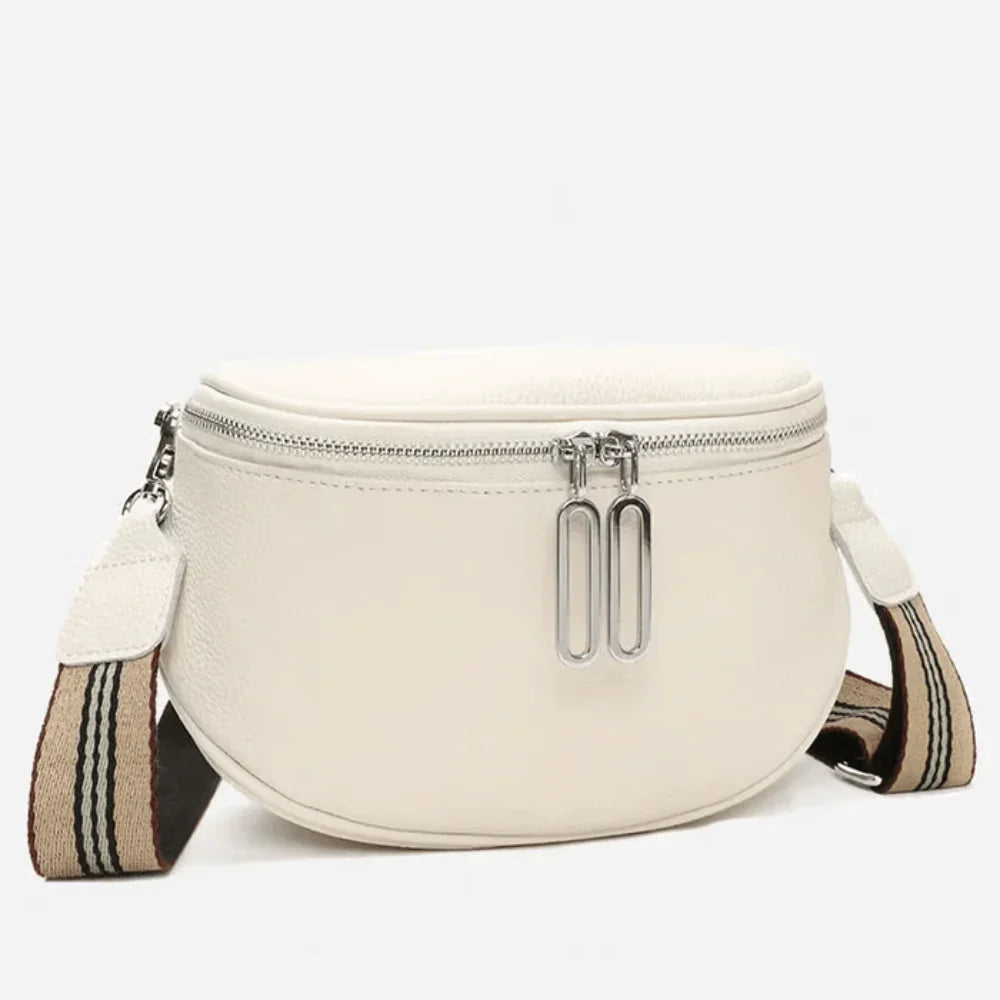 Elegant PU Leather Shoulder Bag for Women Compact Crossbody