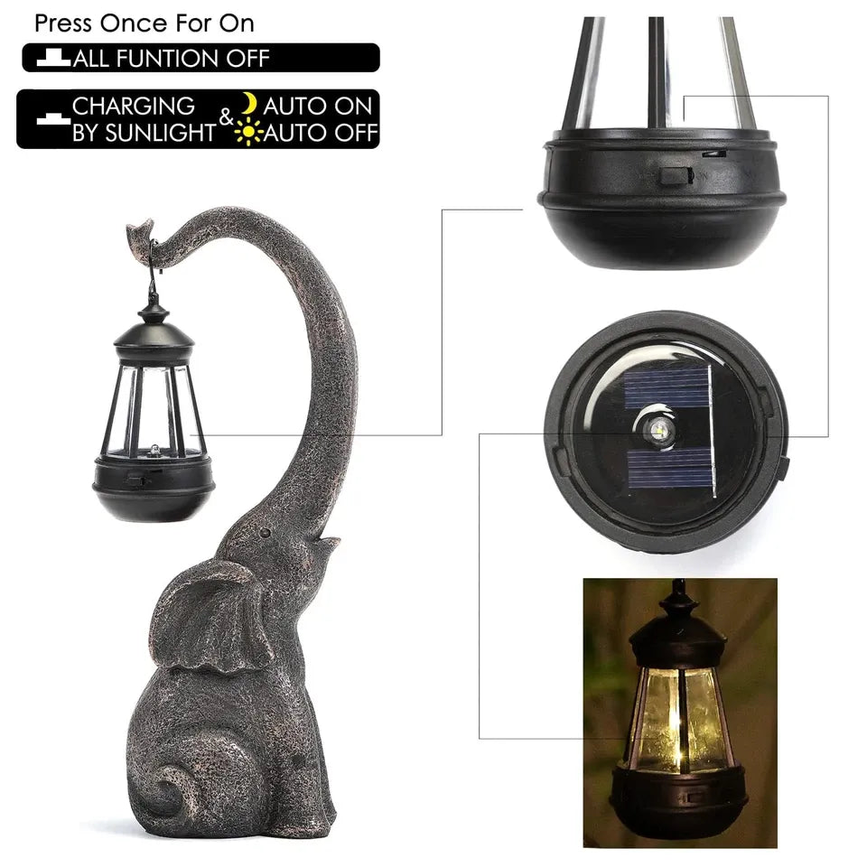 Elephant LED Lamp Decorative Indoor Outdoor Ambient Lighting Ornament