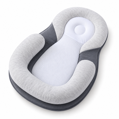Ergonomische babyligstoel voor rust onder toezicht en ondersteuning bij buiktijd