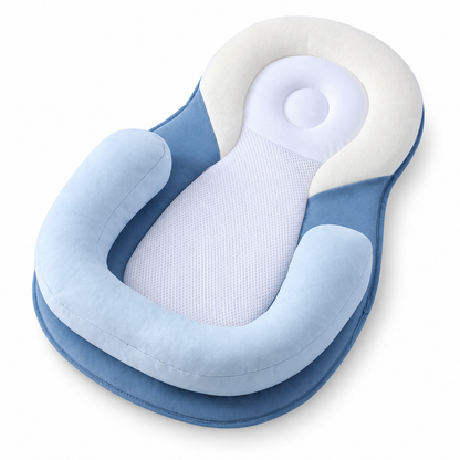 Ergonomische babyligstoel voor rust onder toezicht en ondersteuning bij buiktijd