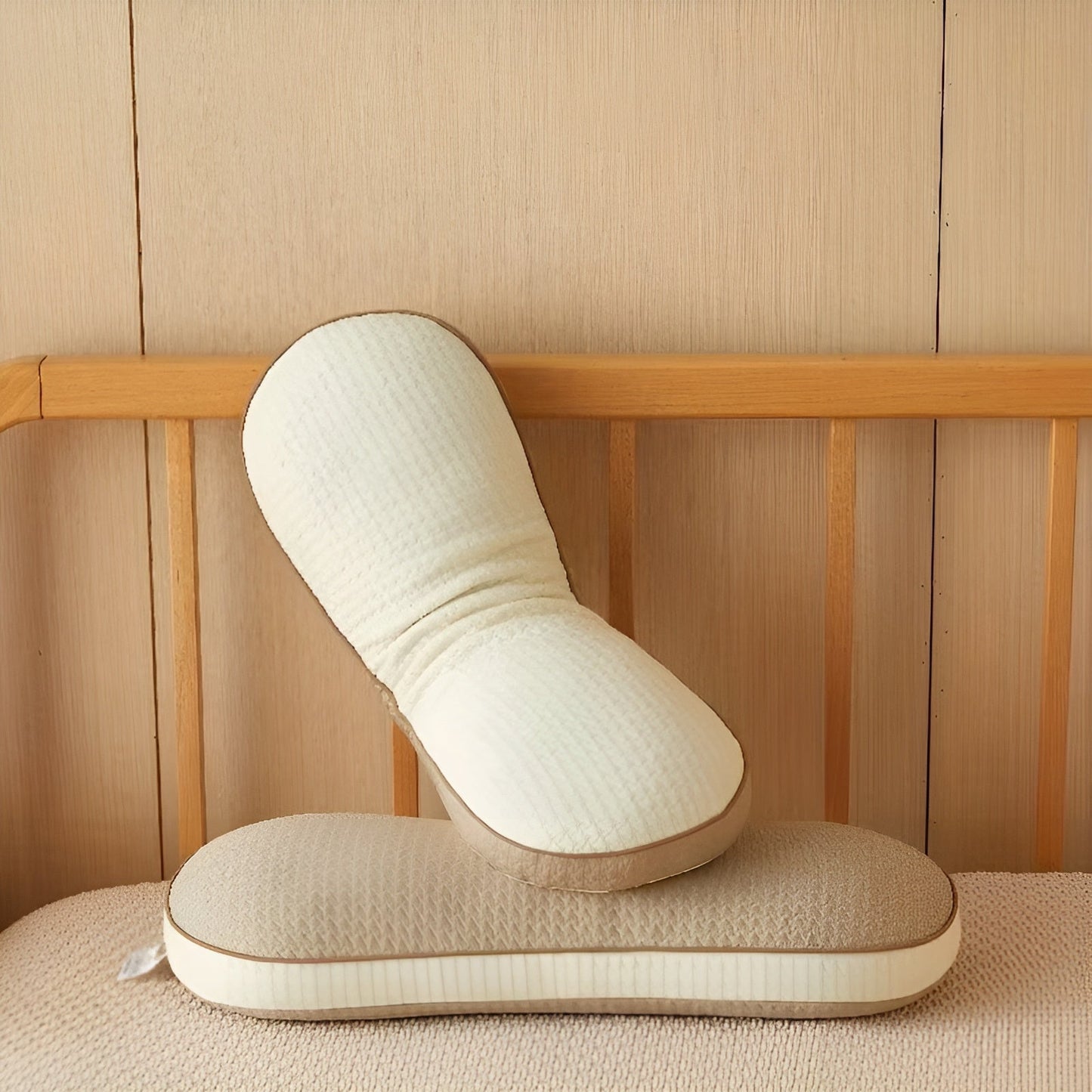 Ergonomic Buckwheat Pillow Neck Support Sleep Cushion