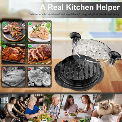 Ergonomic Chicken Shredder Tool for Fast Meat Shredding and Meal Prep