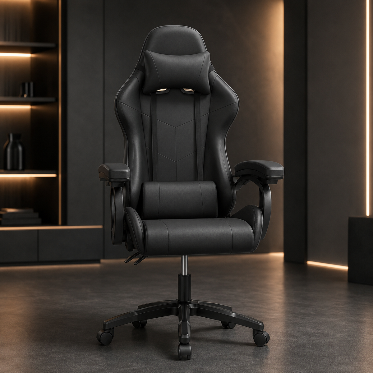 Ergonomic High Back Mesh Gaming Chair with Reclining Support
