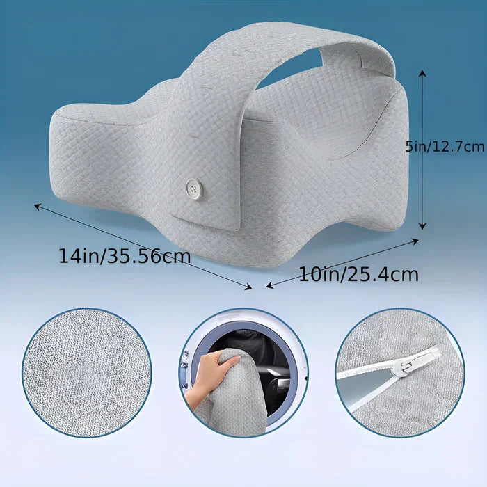Ergonomic Knee Pillow Side Sleeper Adjustable Leg Cushion