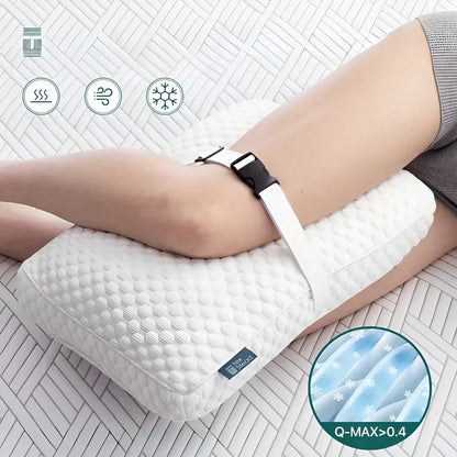 Ergonomic Leg Pillow Side Sleeper Knee Support Cushion