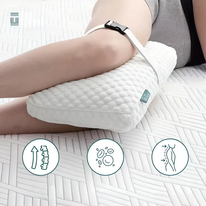 Ergonomic Leg Pillow Side Sleeper Knee Support Cushion