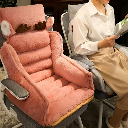 Ergonomic Lumbar Support Cushion Back Hip Relief Pillow