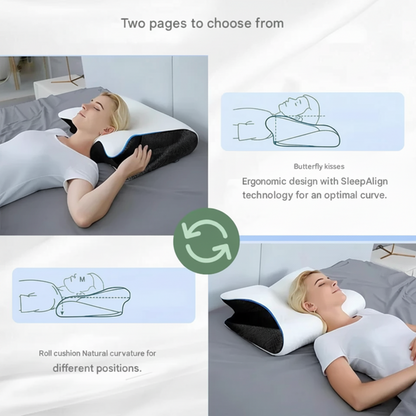 Ergonomisch traagschuimkussen voor zijslapers
