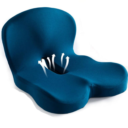 Ergonomic Memory Foam Seat Cushion Office Chair Car Support Cushion
