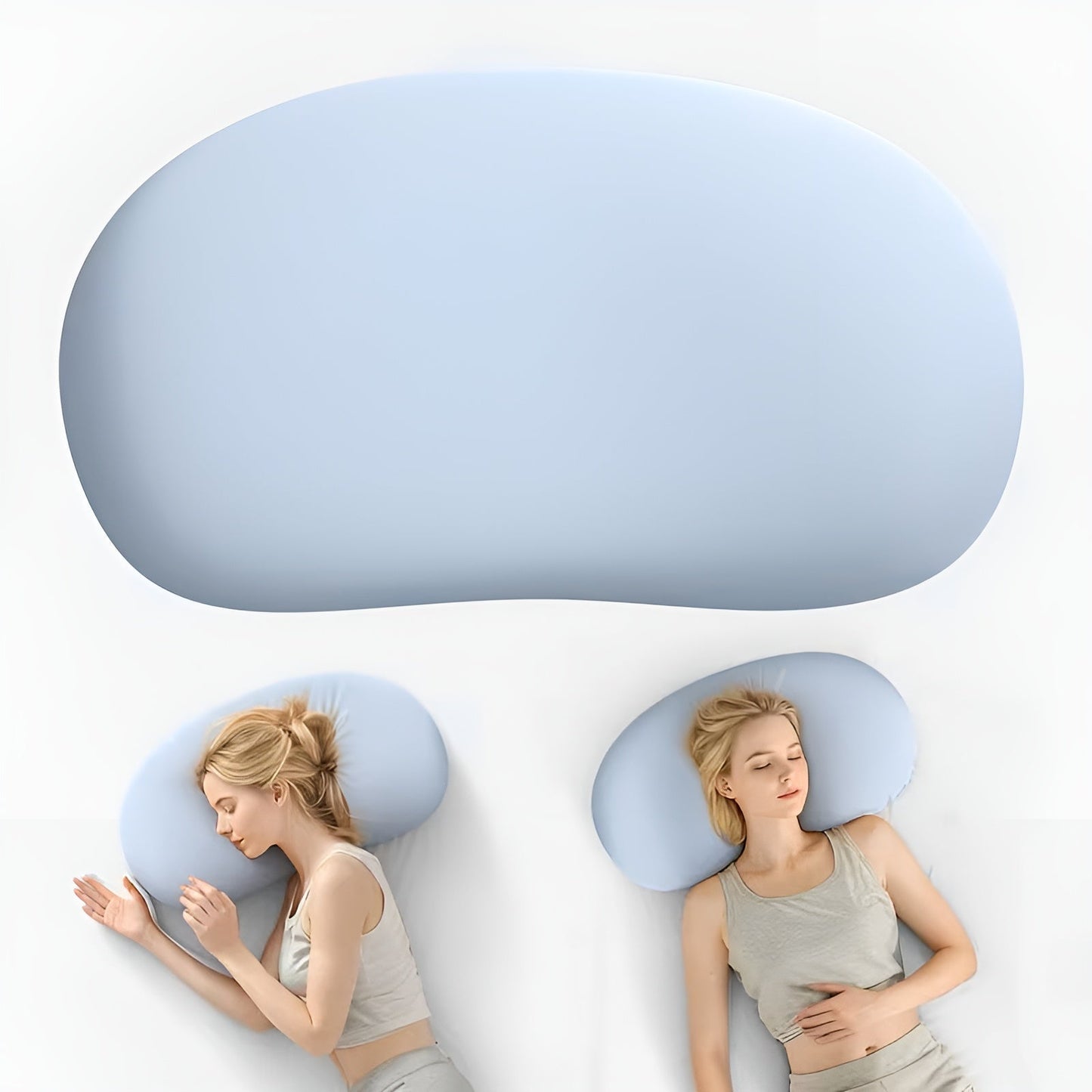 Ergonomic Neck Support Pillow Memory Foam Sleeping Cushion